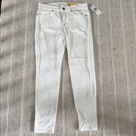 Michael Kors Denim - Michael Kors White Skinny Jeans size 4 Mid Rise